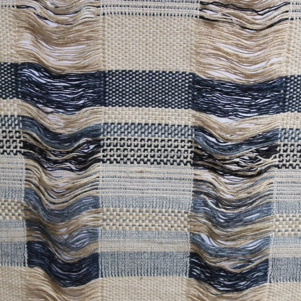 West Elm Woven Tapestry Wall Art – Cotton Fiber Textile with Pine Wood Rod